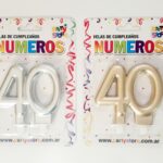 VELA 40 AÑOS PLATEADA