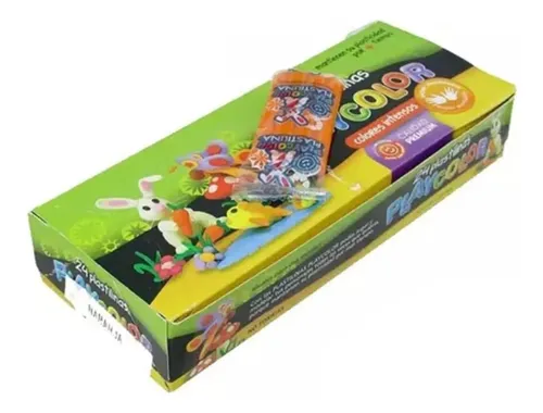PLASTILINA PLAYCOLOR x 24 POR COLOR