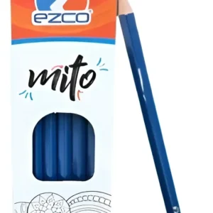 LAPIZ NEGRO EZCO MITO CASCARA AZUL - CAJA x 12 u