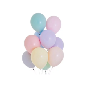 GLOBO 10" GLOBOLANDIA PASTEL x 50u SURTIDOS