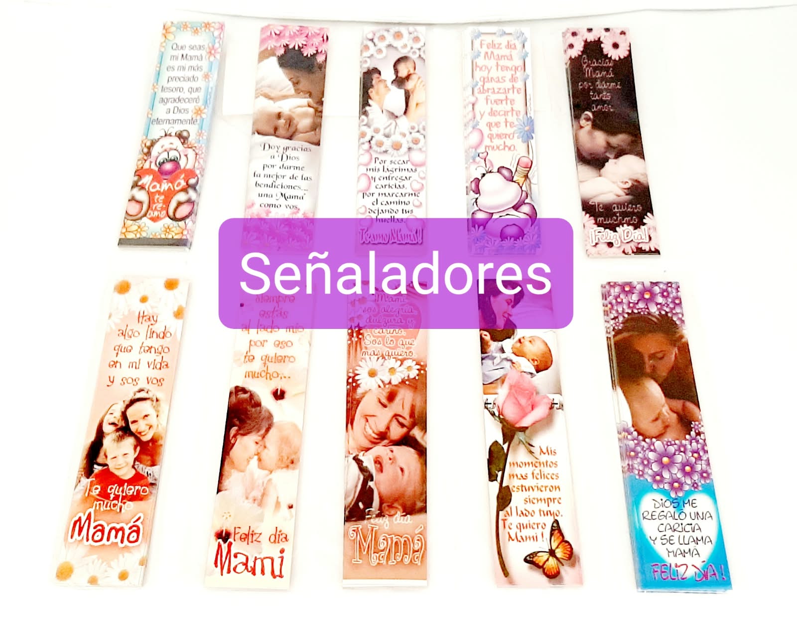 SEÑALADOR DIA DE LA MADRE - PACK x 10u