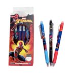 PACK x 3u BOLIGRAFO BORRABLE SPIDERMAN
