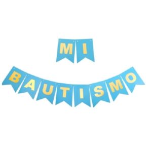 BANDERIN MI BAUTISMO