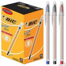 BOLIGRAFO BIC TRAZO FINO SURTIDO - PACK x 10 u