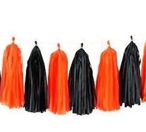 BORLAS NARANJAS Y NEGRAS