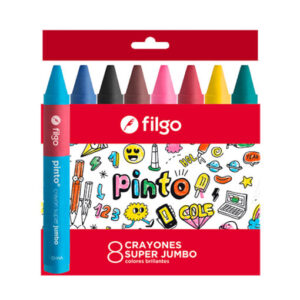 CRAYON FILGO SUPER JUMBO x 8