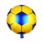 GLOBO METALIZADO PELOTA BOCA/RIVER