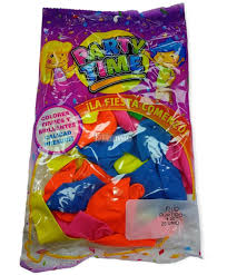 GLOBO PARTY 9" SURTIDOS LISOS x 50 u