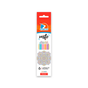 LAPIZ COLOR LARGO x 6 EZCO PASTEL - UNIDAD