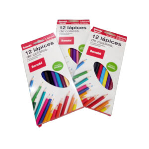LAPIZ COLOR LARGO x 12  BENABI - PACK x 4 u