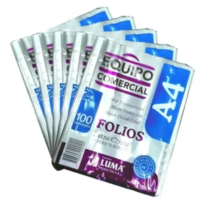FOLIO LUMA REFORZADO A4