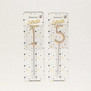 VELA ESTRELLITA MAGICA 15 AÑOS DORADA