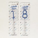 VELA ESTRELLITA MAGICA 18 AÑOS AZUL