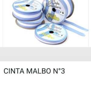 ROLLO CINTA MALBO N° 3 - 20 mm x 10 m