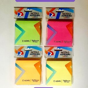 NOTAS ADHESIVAS FLUO 75 x 75