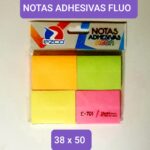 NOTAS ADHESIVAS FLUO 38 x 50