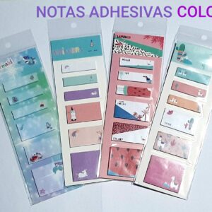 NOTAS ADHESIVAS COLOURS