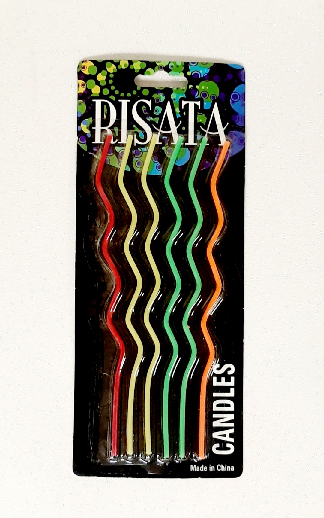 VELA ONDITAS x 6 u RISATA FLUO
