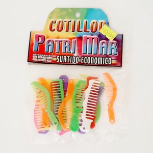 PEINES PLASTICOS COLORES SURTIDOS