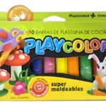 PLASTILINA PLAYCOLOR x 10 SURTIDO