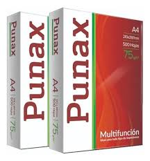 RESMA PUNAX A4 75 g x UNIDAD