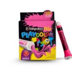 TEMPERA PLAYCOLOR x 6 COLORES FLUO