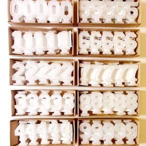 VELA BLANCA   0 - CAJA x 10 u