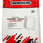 FOLIO CREDENCIAL A4 REFORZADO x 100 u