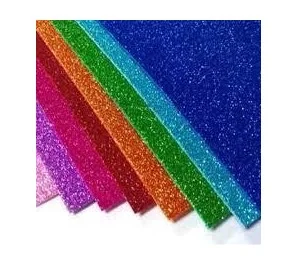 GOMA EVA CON BRILLO COLORES SURTIDOS - 40 x 60