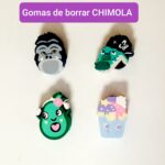 SET 4 GOMAS GRANDES CHIMOLA