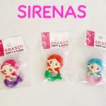SET 3 GOMAS SIRENAS