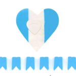 GUIRNALDA CORAZON ARGENTINA x 3u