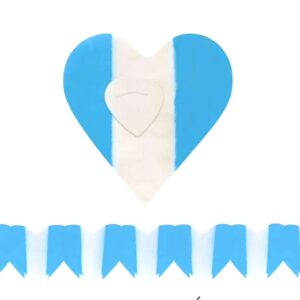 GUIRNALDA CORAZON ARGENTINA x 3u