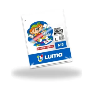 HOJA DIBUJO LUMA N° 3