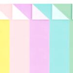 AFICHE PASTEL COLORES SURTIDOS x 10 u