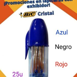 EXHIBIDOR BOLIGRAFO BIC TRAZO FINO x 25 u