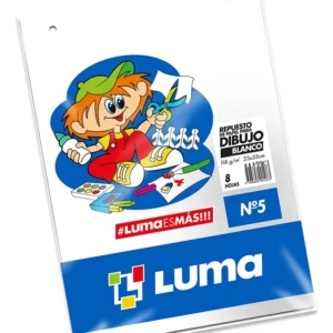 HOJA DIBUJO LUMA N° 5