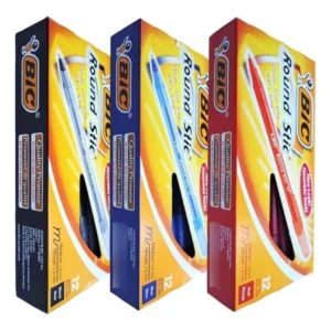 BOLIGRAFO BIC ROUND - PACK x 3