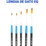 PINCEL LENGUA DE GATO EQ