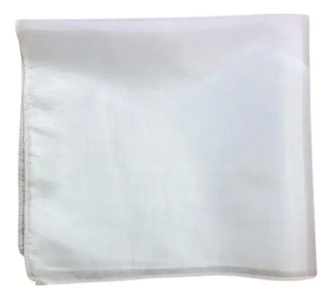 PAÑUELO TAFETA PATRIO BLANCO / CELESTE - Imagen 3