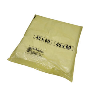 BOLSA CAMISETA BLANCA 45 x 60