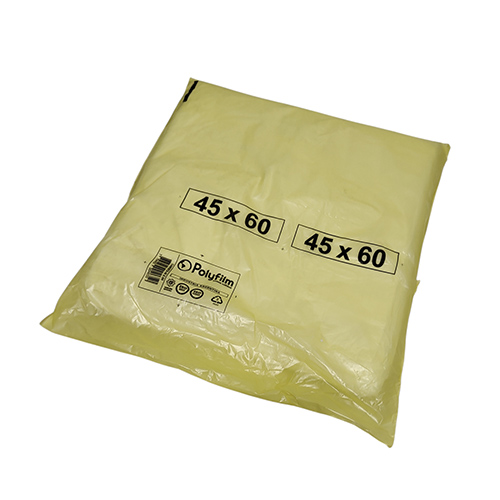 BOLSA CAMISETA BLANCA 45 x 60
