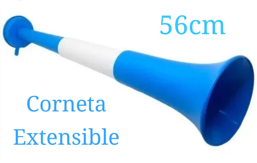 CORNETA ARGENTINA EXTENSIBLE 56cm