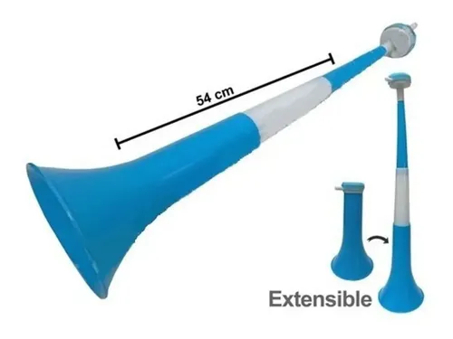 CORNETA ARGENTINA EXTENSIBLE 56cm - Imagen 2