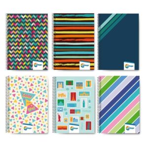 CUADERNO COLLEGE FLEX. 16x21 C/ESPIRAL 46H