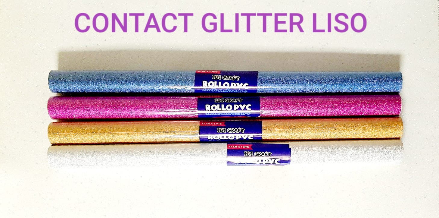 CONTACT CON GLITTER IBICO x 1m