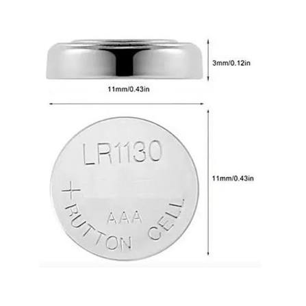 PILA MONEDA AG10/LR1130 BLISTER x 10u - Imagen 3