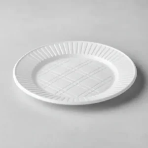 PLATO DESCARTABLE BLANCO