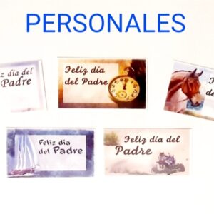 TARJETITAS PERSONALES PAPA x 10u