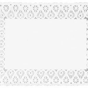 BLONDA RECTANGULAR CALADA x 10u